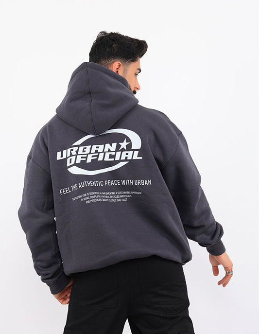 Urban Official Hoodie Oversize Gray