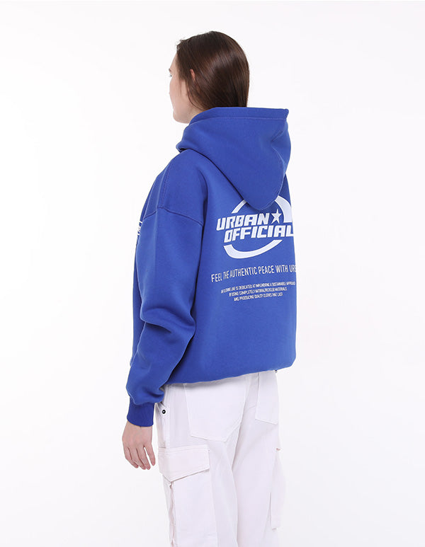 Urban Official Hoodie Oversize Blue