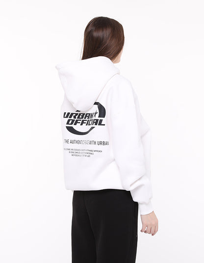 Urban Official Hoodie Oversize Off White