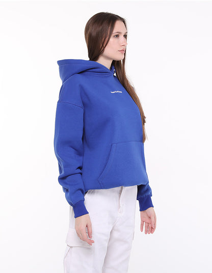 Proud To Be Kuwaiti Oversize Hoodie Blue